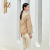 佐尔美经典纯色时尚简约风衣外套上衣女E33FZ12 商品缩略图4
