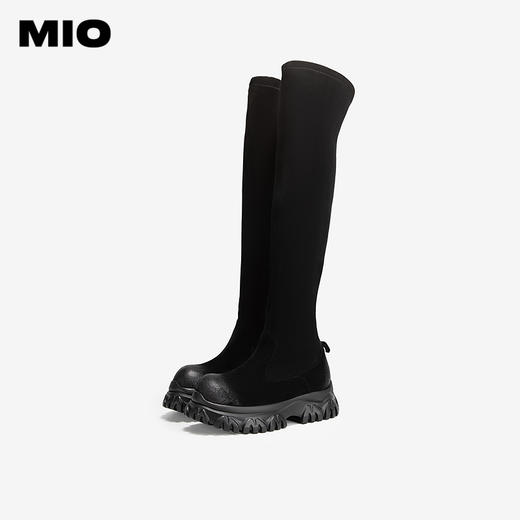 2楼MIO米奥 弹力靴/袜靴 M245814445 商品图2