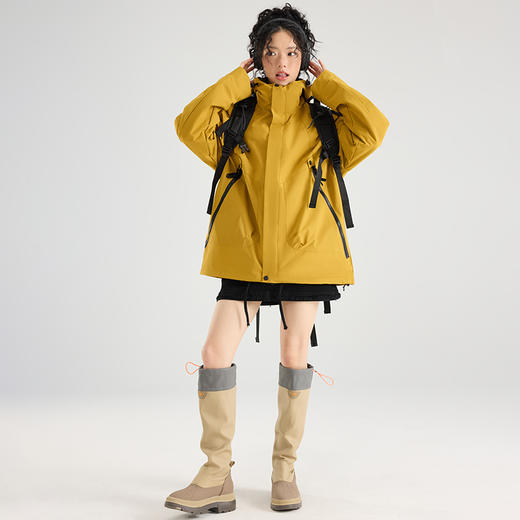 【反季清仓，限时钜惠】SIIJJEYY枝辑冬季外套男女三合一可拆卸2518两件套【预售3-7天发货】 商品图7