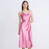 EITIE爱特爱缎面粉色吊带礼服裙7907623 商品缩略图3