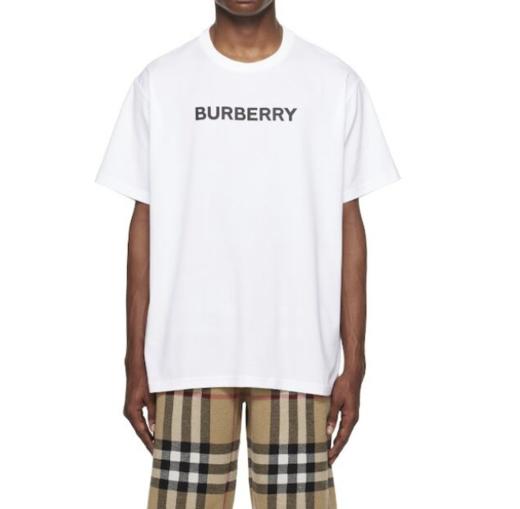 【超惠秒】Burberry 博柏利 男士宽松款简约经典字母logo全棉短袖T恤12025/12026 商品图7