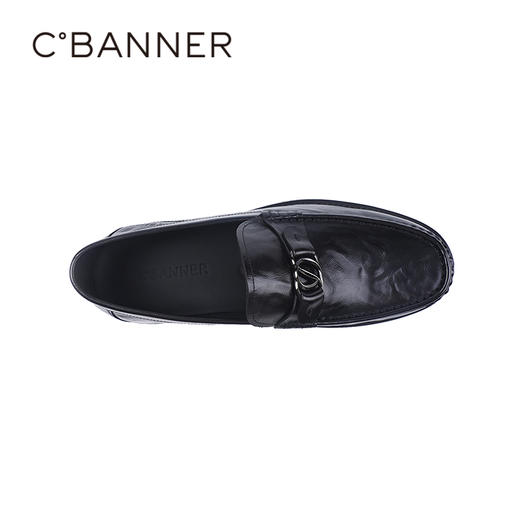 4楼千百度2025秋季男单鞋质感牛皮鞋面商务正装A25430062 商品图2