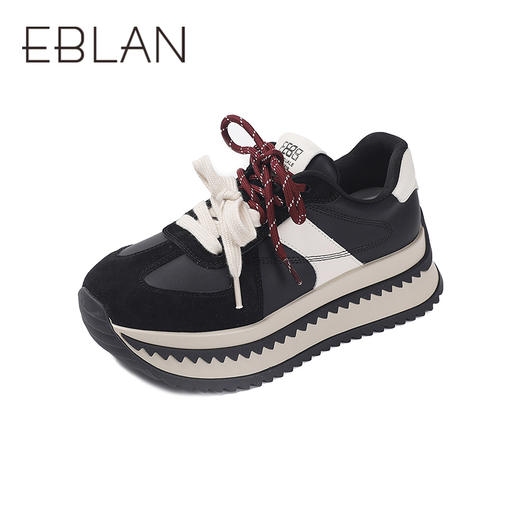 2楼伊伴2025春季新款舒适女时尚休闲鞋B25112002 商品图0