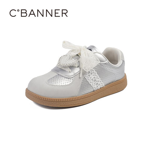 2楼千百度2025德训鞋耐穿安心低跟运动鞋童鞋A25451037 商品图0