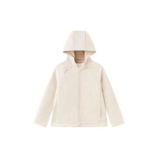 英氏儿童外套秋冬保暖加绒外套女童户外保暖中大童连帽外套新款 商品图4