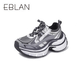 2楼伊伴2025春季时尚潮流女时尚休闲鞋B25163201