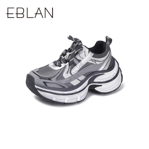 2楼伊伴2025春季时尚潮流女时尚休闲鞋B25163201 商品图0