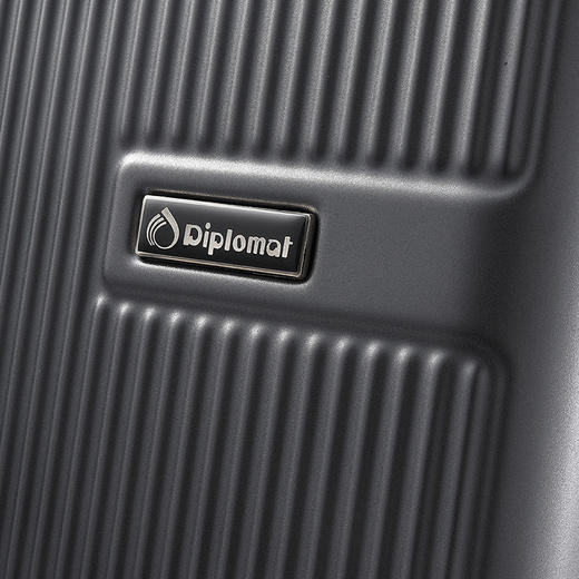 Diplomat外交官 干湿分离简约休闲商务拉杆箱MS-19012-1 铁灰色 20英寸 -适用短途【可登机】 商品图5