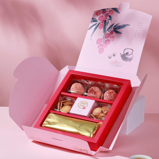深圳手信 佳宁娜荔枝红了糕点礼盒 商品图4