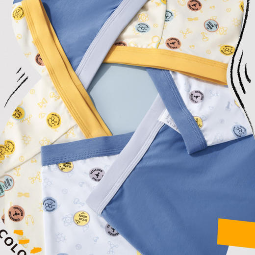 [三条装]青少年内裤大童底裤平角裤棉莫【CSK25322】 商品图1