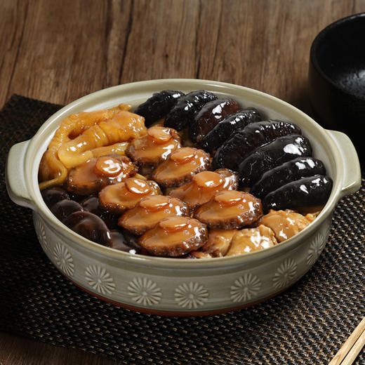 御鲜锋八参八鲍大盆菜1.65kg 商品图2
