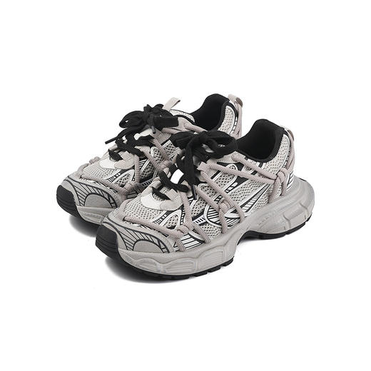 2楼伊伴2025年秋季型格老爹鞋山系户外风鞋面单鞋B25452901 商品图5