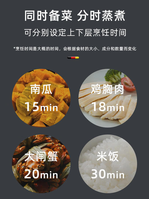 德国WMF福腾宝智巧电蒸炉不锈钢蒸锅 0415099911 商品图4