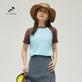 AllReaday新奇天女生插肩袖合身短袖T恤WM24SSTS01