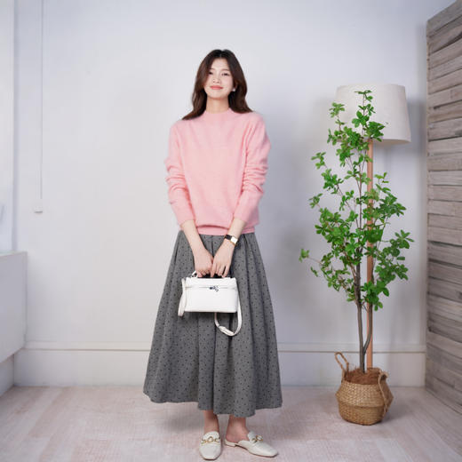 Avann阿曼衣Tasmanian纱线5%羊绒衫拉毛【半高领】675 商品图3