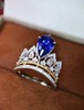 2.65ct刻面蓝宝石戒指 商品缩略图4