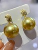 12-13mm金珠耳环 商品缩略图0