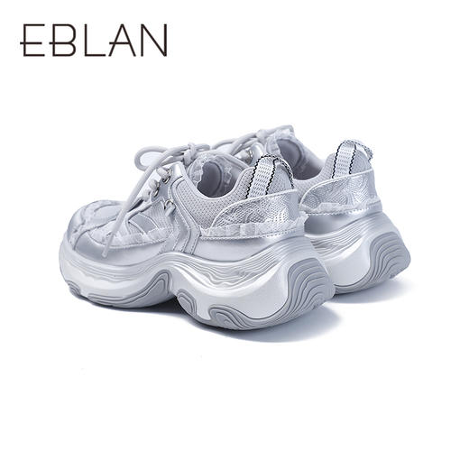 2楼伊伴2025潮流新款老爹鞋单鞋B25150161 商品图3