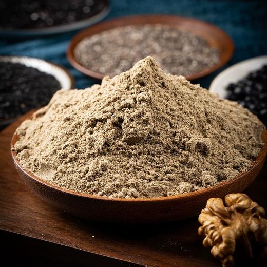 买一送一！两大罐39.9！【以黑养黑，全家都能喝的营养餐！】即食五谷代餐粉黑芝麻八珍黑养粉-QA 商品图3