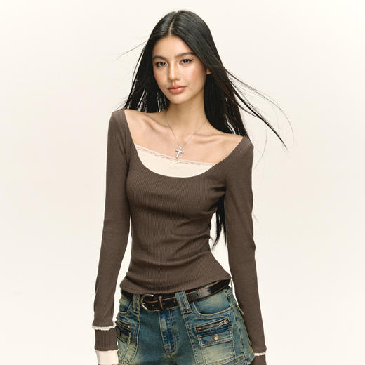 Ariseism 美式复古设计感吊带背心女夏季新款辣妹修身上衣 商品图2