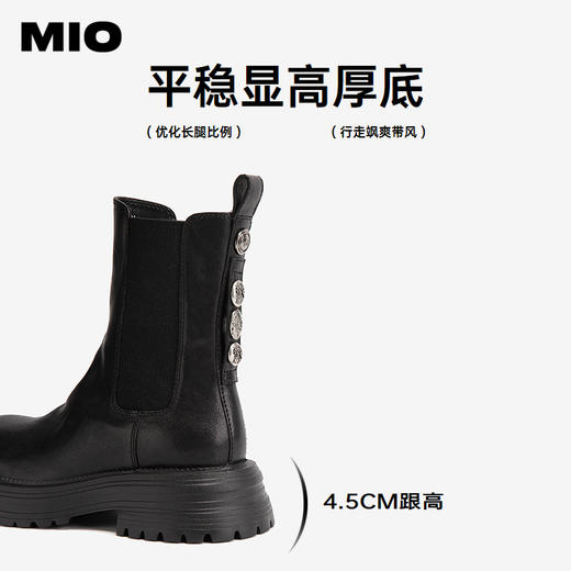 2楼MIO米奥 切尔西靴 M245642018 商品图4
