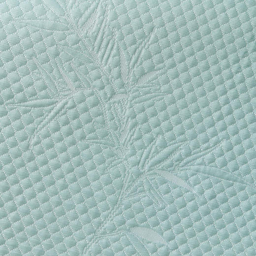 恒源祥素色提花凉席三件套可机洗凉感冰丝席空调席软席子宿舍(竹影） 商品图8