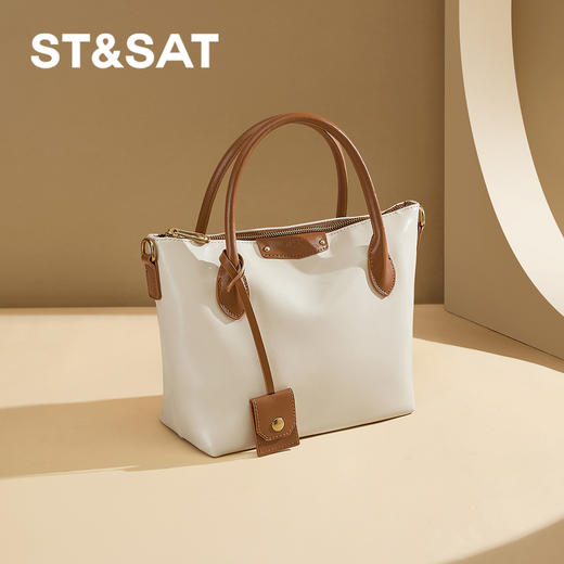 星期六通勤必备百搭手提斜挎单肩包SSD521A086 商品图4