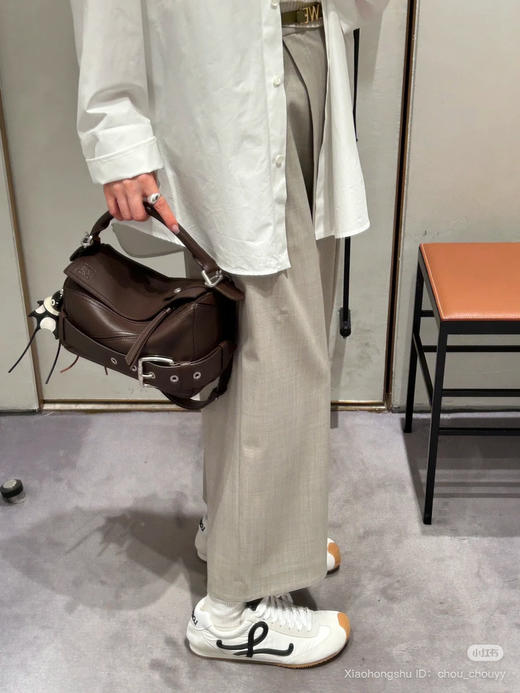 728-4 独家圆正夯货 lew早秋精纺羊毛9分阔腿裤 我腰围78穿40刚好 商品图6