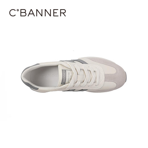 4楼千百度2025秋季耐磨耐穿透气真皮脚垫复古阿甘鞋A25427606 商品图2