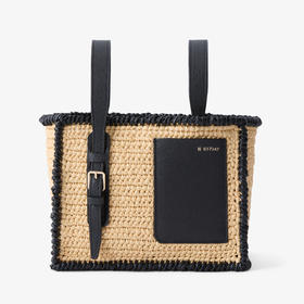 SOFT RAFFIA 微型水桶包