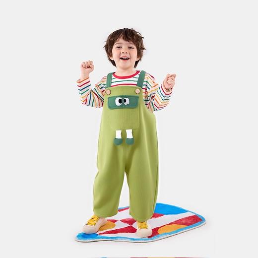 【秋季清促】【好可爱】嘟嘟家宝宝背带裤2025秋季新款儿童裤子秋装男童长裤潮 商品图1