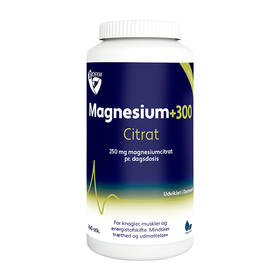 [丹麦] Biosym柠檬酸镁胶囊250mg 160粒.Biosym Magnesium+300 Citrat 160kaps.