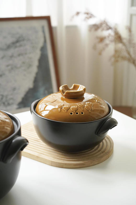 姆明经典2.8l家用陶锅 商品图1