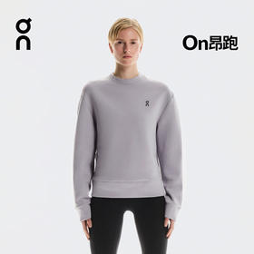 On昂跑 Focus Tech Crew 2025新品女款Focus系列科技针织运动卫衣