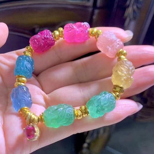 34.49g碧玺手链 商品图2