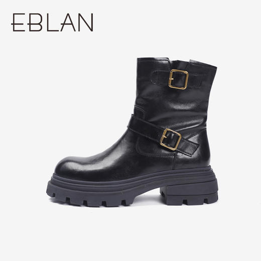 2楼伊伴2024冬季新款冬靴女鞋B24512501 商品图1