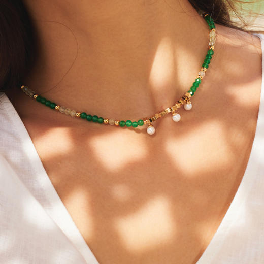 Ancient Greece古希腊时期 | 希腊海神绿石项链 商品图1