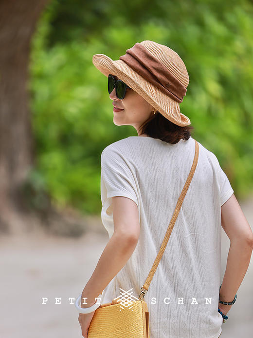 PETIT SCHAN小闪 CLO#871 Silhouette 剪影 纯棉镂空针织套头衫 商品图3