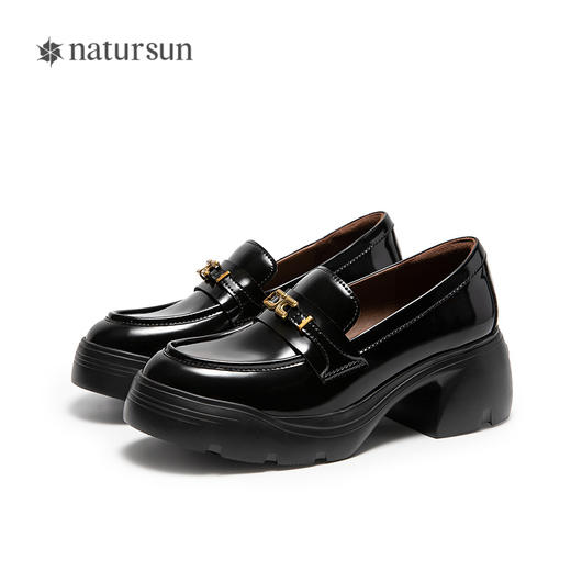 2楼natursun 25秋季新品 乐福鞋 N25426086 商品图4