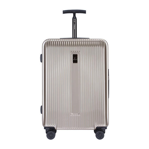 Diplomat外交官行李箱登机旅行T型时尚拉杆箱密码箱HM-23102/23103 象牙金 20/24英寸 【可登机】 商品图3