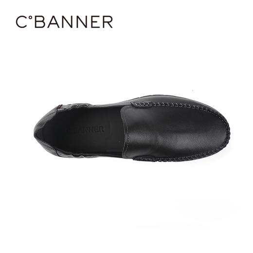 4楼千百度2025秋季牛皮鞋面鞋垫软底软面柔感鞋男鞋A25407323 商品图2