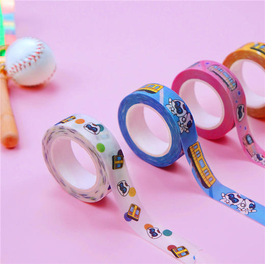 列车和纸胶带套装  （3卷/盒） 商品图2