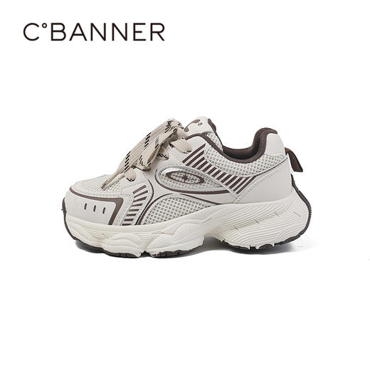 2楼千百度2025秋季潮酷机能感金属流光拼接鞋面运动鞋童鞋A25425606 商品图1