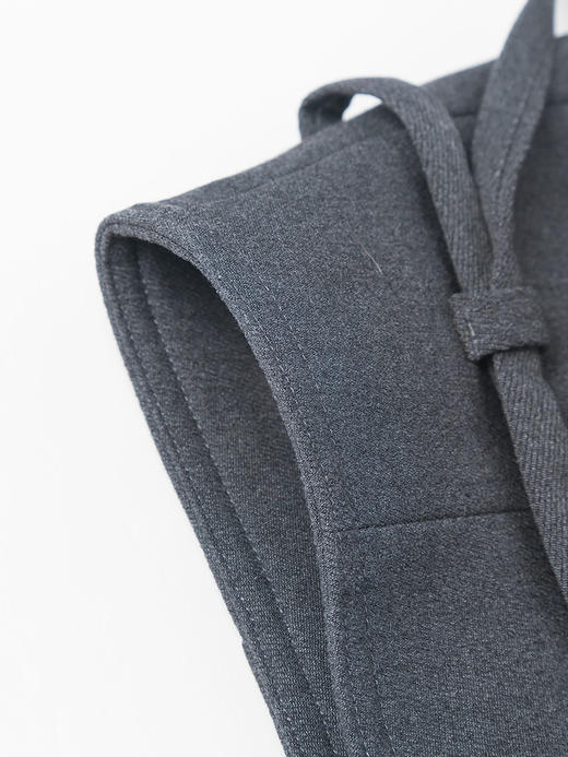 干练精致 深灰色高腰短裙 腰带设计 通勤日常 小短裙 商品图3