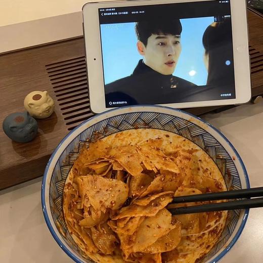 延边朝鲜族风味自拌牛板筋，温和不刺激的低辣️精品小肥牛嫩板筋整切Q弹口感软片大不塞牙越嚼越上头基地直邮 商品图7