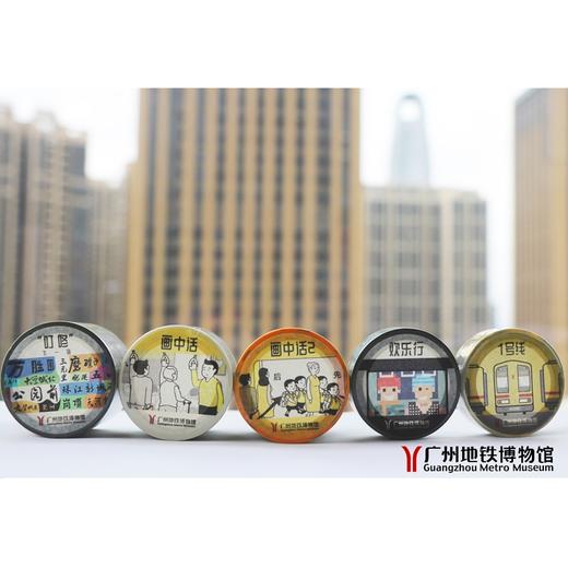 广州地铁博物馆和纸胶带 商品图1