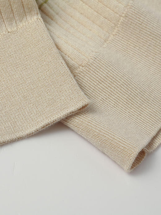 彩虹条纹控必入！短款针织开衫 撞色条纹 复古圆领小外套 商品图4