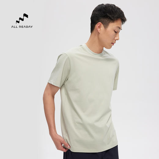 AllReaday新奇天轻量凉感合身短袖T恤UN23SSTS06 商品图2