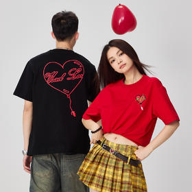 【法式尤莱特】潘玮柏全球巡演MAD LOVE狂爱气球小人印花T NP44TE28