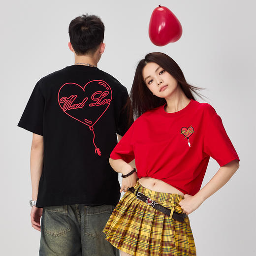 【法式尤莱特】潘玮柏全球巡演MAD LOVE狂爱气球小人印花T NP44TE28 商品图0